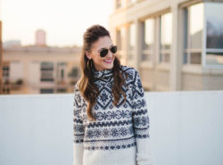 fair isle sweater, sale, winter fashion, blogger