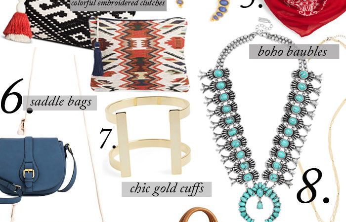 accessories for Spring, Spring Trend, Squash Blossom, Saddle Bag, Fashion Blogger