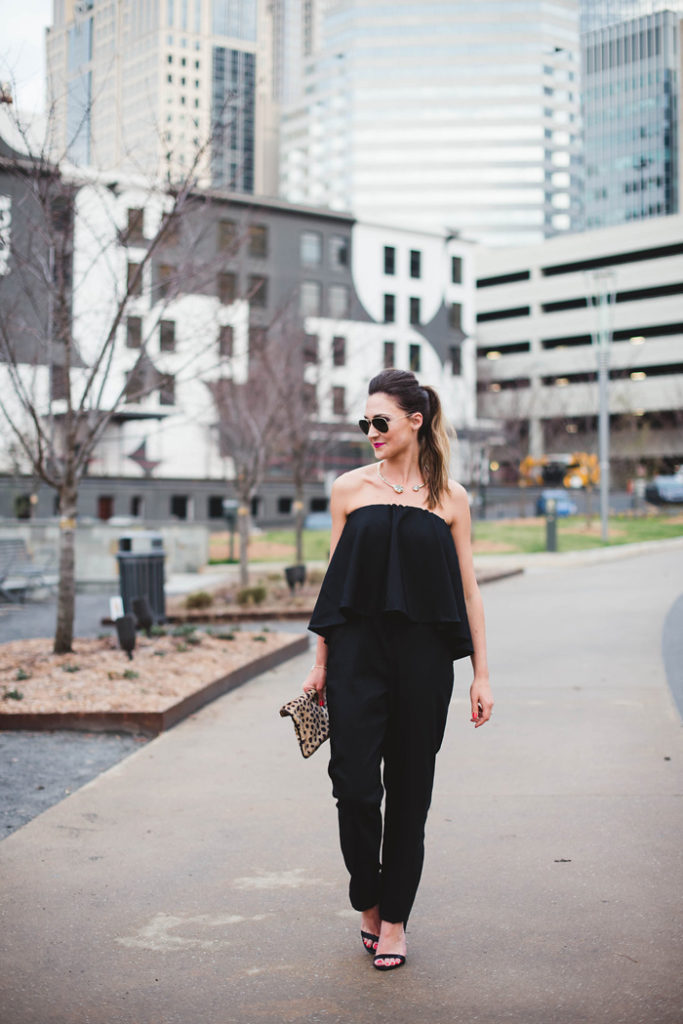 Strapless Black Jumpsuit | Style Your Senses