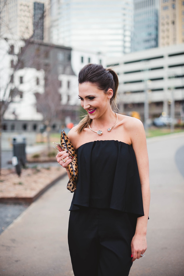 Strapless Black Jumpsuit | Style Your Senses