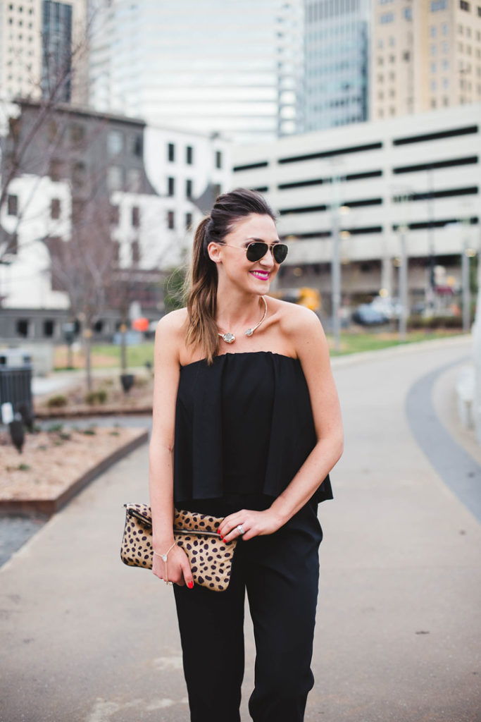 Strapless Black Jumpsuit | Style Your Senses