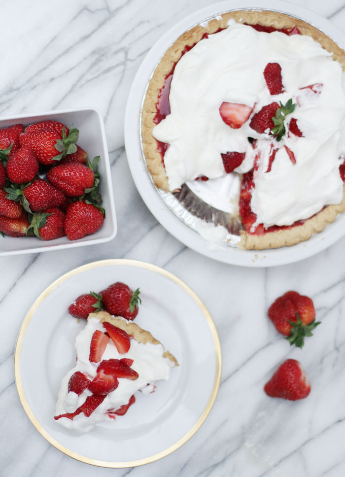 How to make homemade strawberry pie