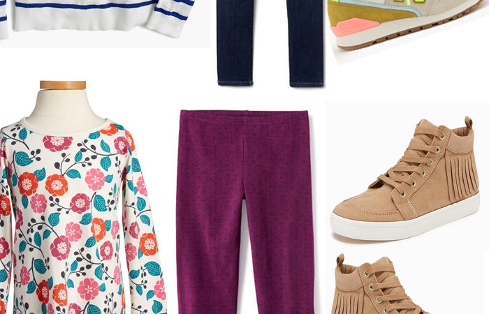 Back to School Look Book for Toddler Girls
