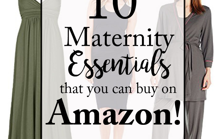 Maternity Essentials found on Amazon featured by popular Dallas style blogger, Style Your Senses