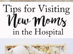 Tips for visiting new moms in hospital