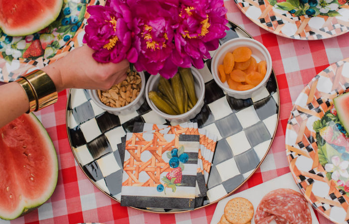 Dairy dress charcuterie platter