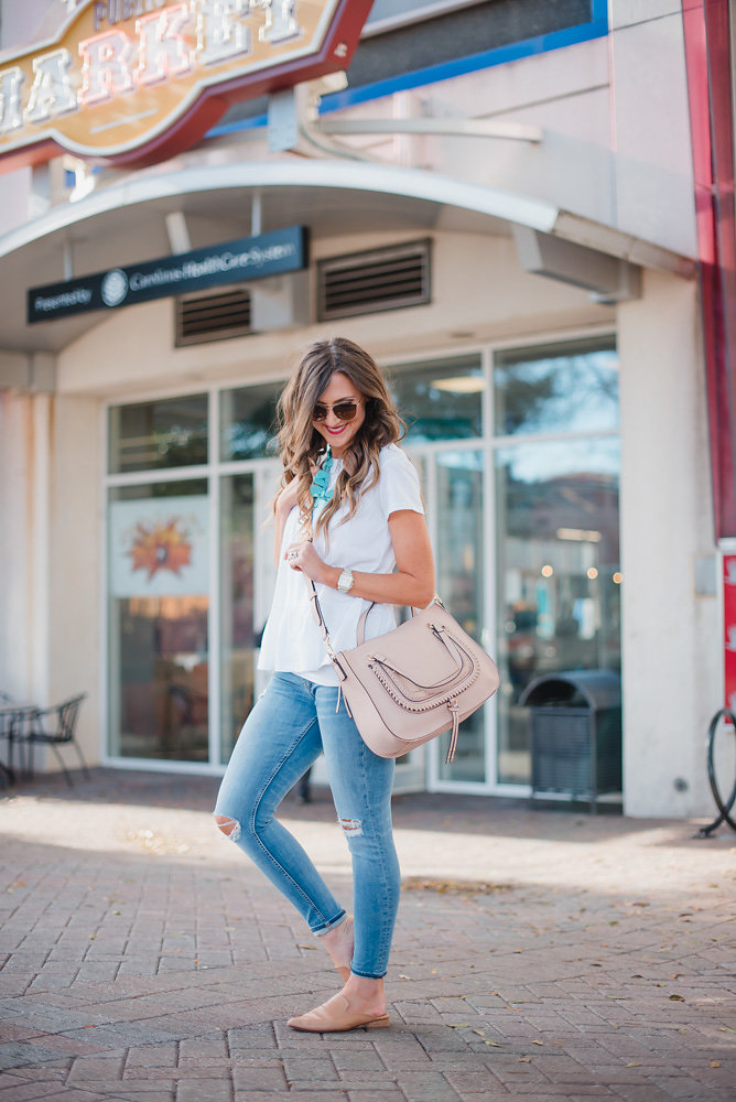 Completely Casual | Peplum Top + Jeans | Style Your Senses