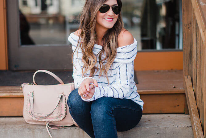 this convertible sweater is great for Spring transition