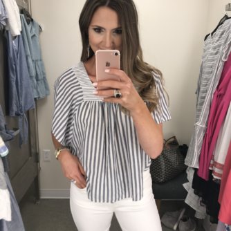 Casual Summer Tops for Moms - Casual Summer Tops styled by popular Texas fashion blogger, Style Your Senses