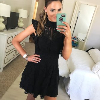 black lace dress from Amazon - Fashion Finds from Amazon by popular Texas fashion blogger, Style Your Senses