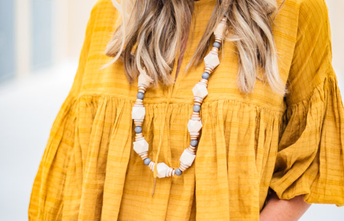 Free People Swing Top with Erin McDermott Jewelry