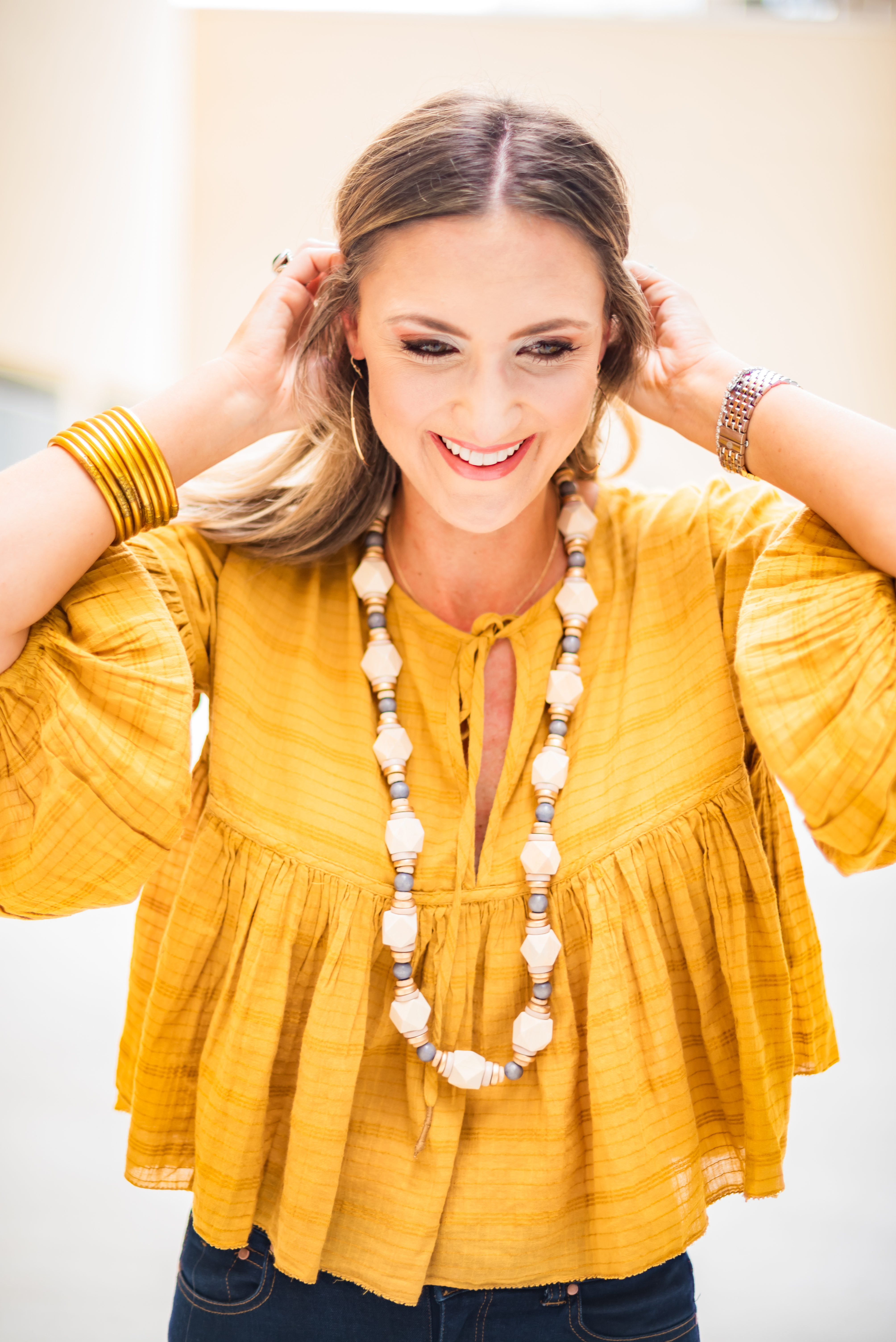 Free People Swing Top | Style Your Senses x Erin McDermott Jewelry featured by top Dallas fashion blog Style Your Senses