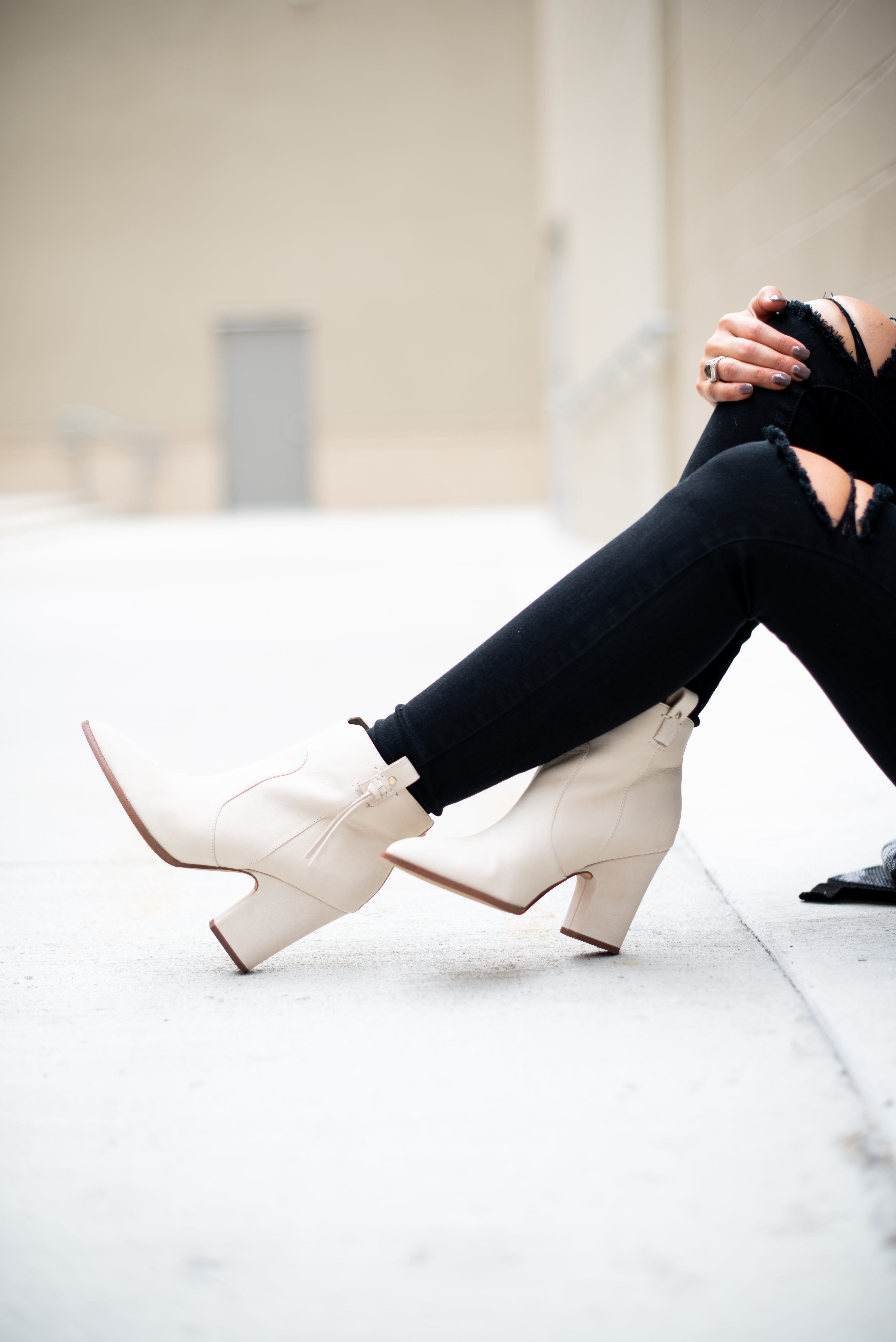 white booties for fall | Fashion | Nordstrom | Fall Transition Trunk with Trunk Club featured by top Dallas fashion blog Style Your Senses