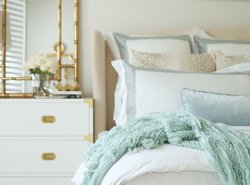 Calming and serene master bedroom | Master Bedroom Upgrades with Frette Bedding featured by top Dallas lifestyle blog Style Your Senses
