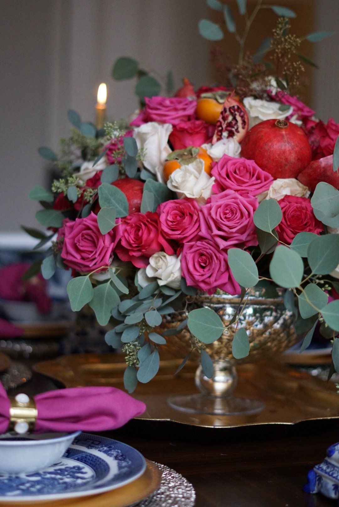 how to make a DIY floral centerpiece