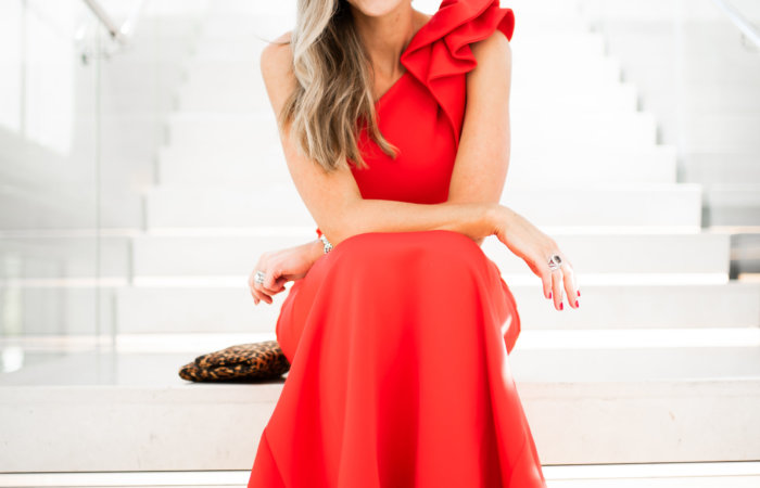 SYS-what to wear for a holiday formal | red gown