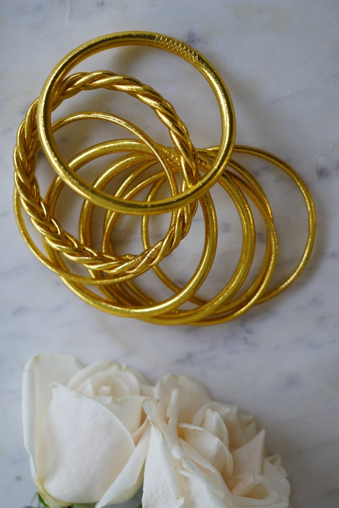 Etsy Finds | Gold All Weather Bangles