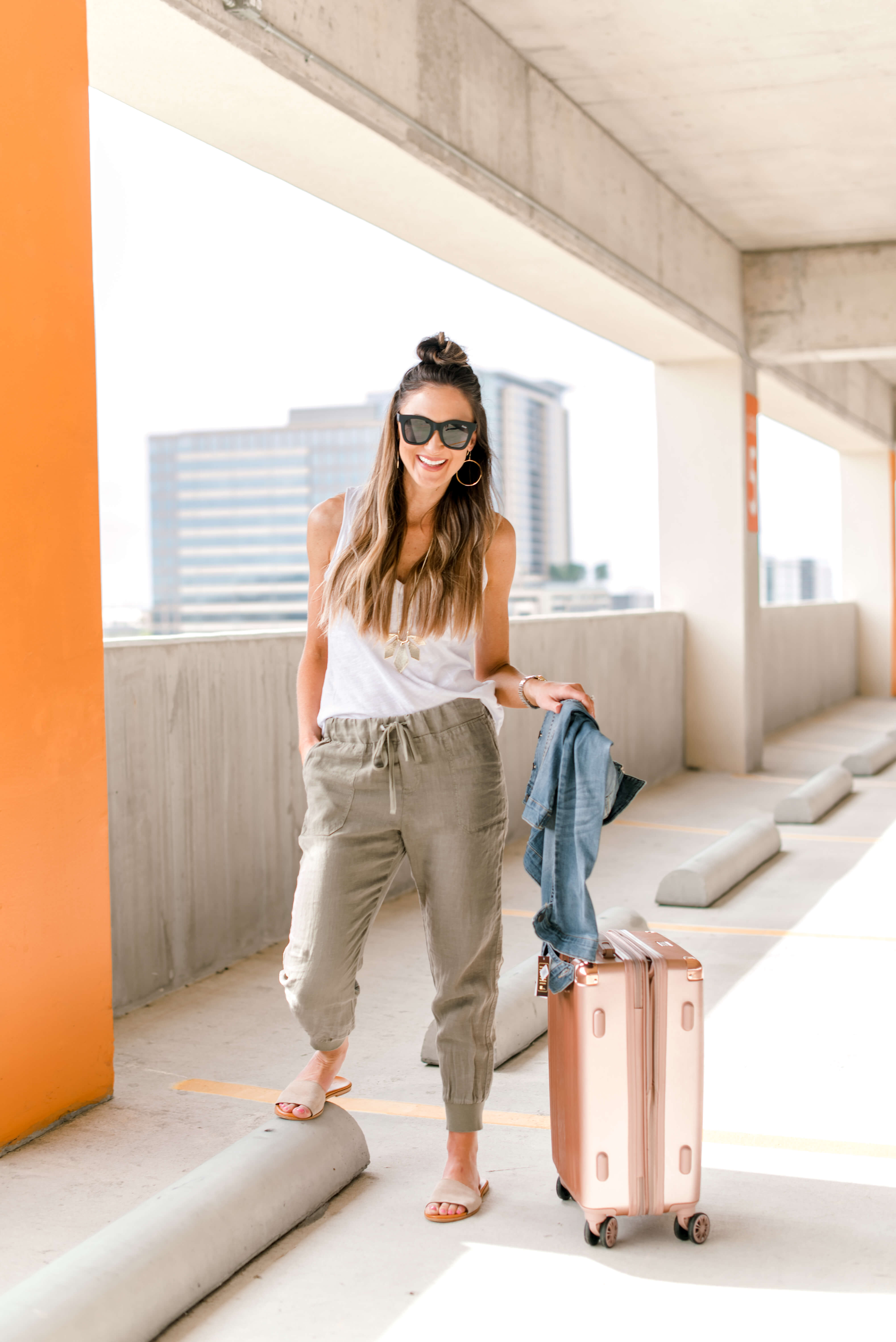 how to style linen joggers | Style Your Senses