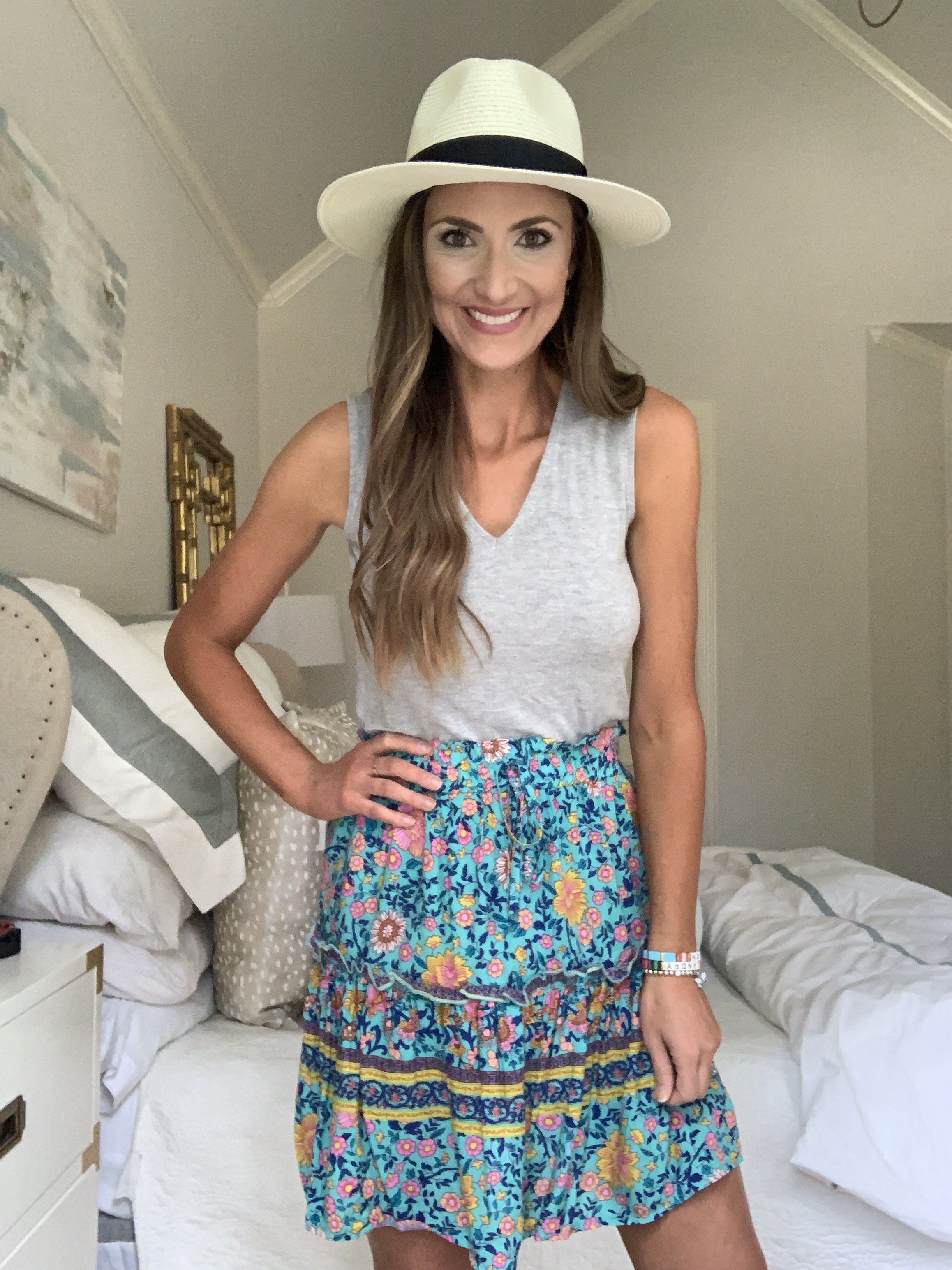 Floral skirt from amazon | Style Your Senses