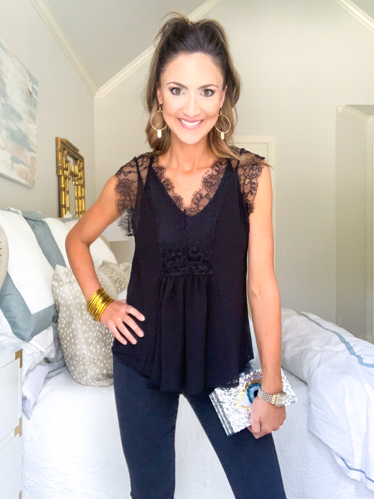 lace date night top | Amazon Fashion Haul | Style Your Senses