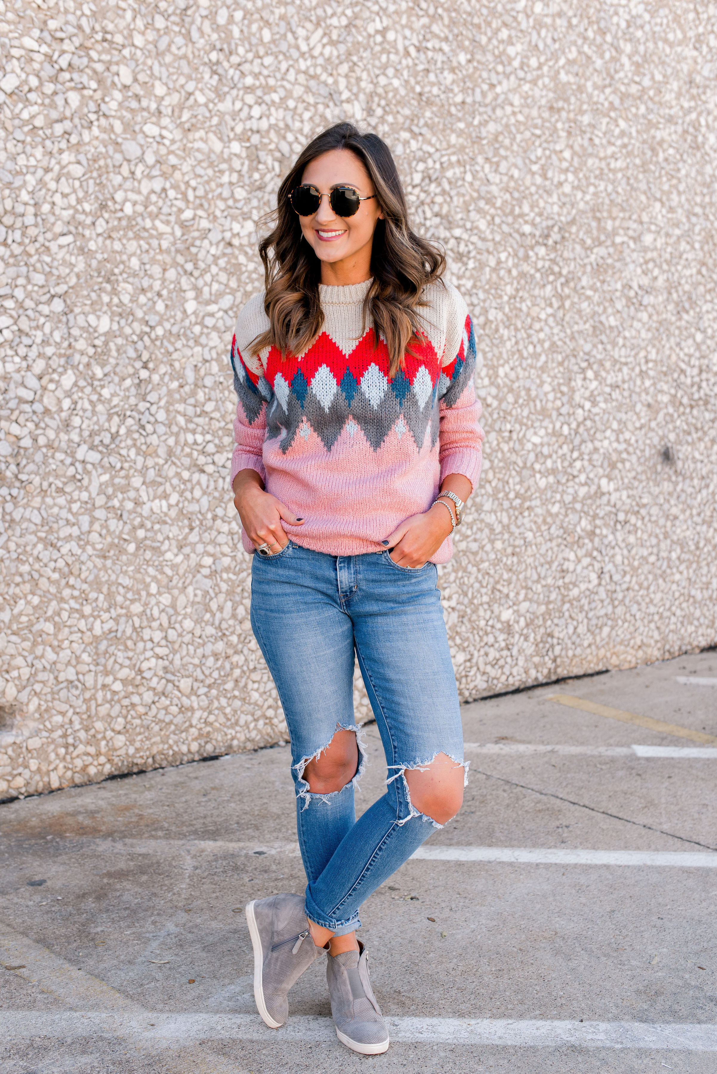 fall sweaters, fall outfit idea, thanksgiving outfit idea, style your senses, fair isle sweater