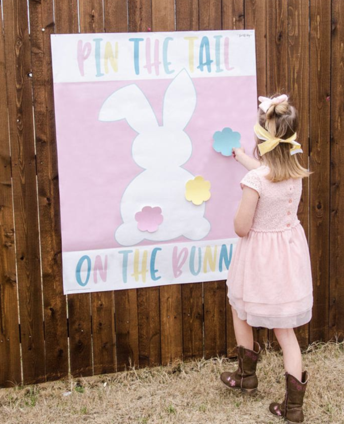 pin the tail on the bunny