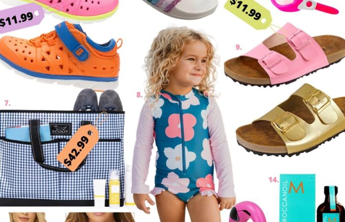 Zulily Summer, pool ready, swimwear, kids shoes, scout bag, zulily